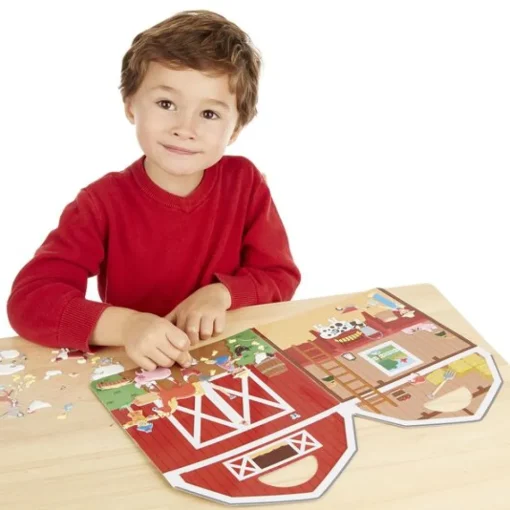 Melissa and Doug Puffy Sticker Playset - Farm