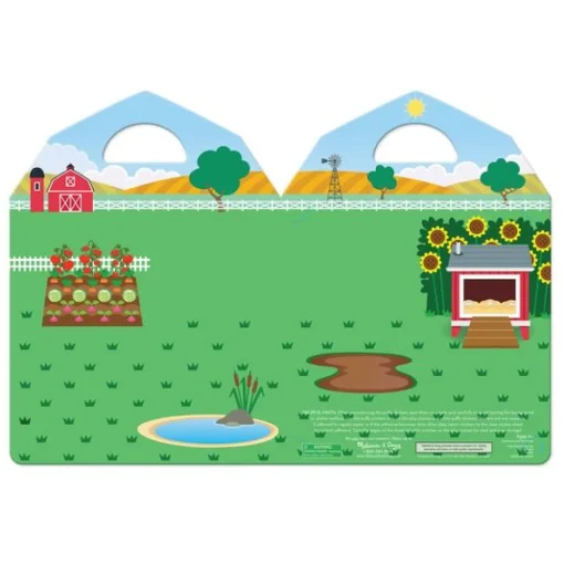Melissa and Doug Puffy Sticker Playset - Farm