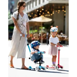 Micro Mini2Grow Deluxe Magic Scooter (LED on Wheels + Handles)