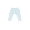 Motherswork x Le Petit Society Baby Organic Leggings in Blue Stripes