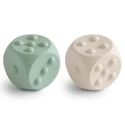Mushie Dice Press Toy 2-Pack