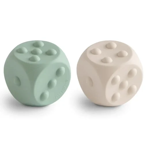 Mushie Dice Press Toy 2-Pack