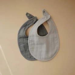 Mushie Muslin Bib 2-Pack