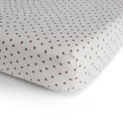 Mushie Muslin Crib Sheet - Medium (120×60x20 cm)