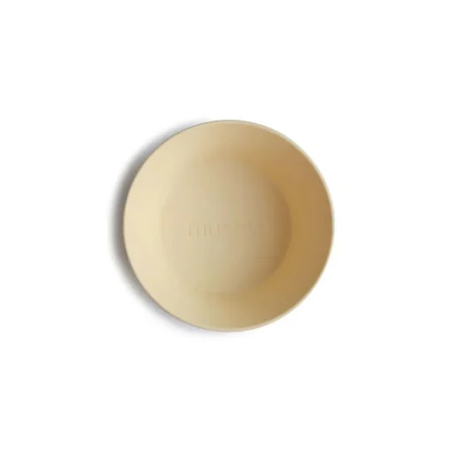 Mushie Round Dinnerware Bowl, Set of 2