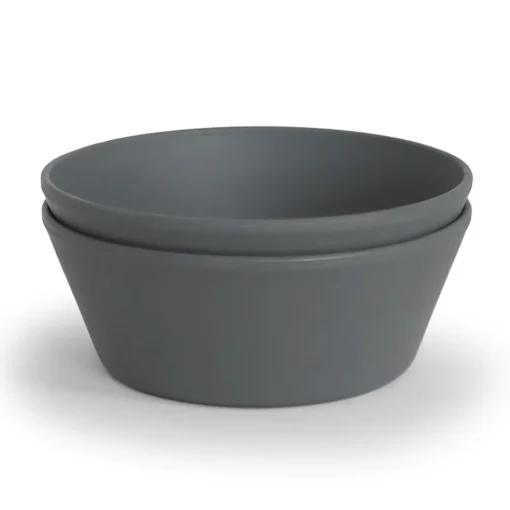 Mushie Round Dinnerware Bowl, Set of 2