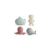 Mushie Sealife Mold Free Bath Play Set - 4 Pack