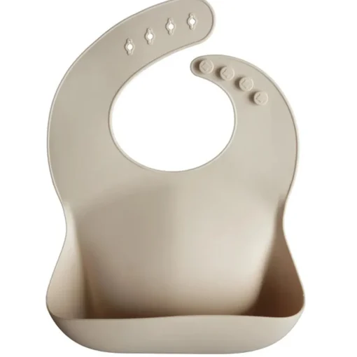 Mushie Silicone Baby Bib