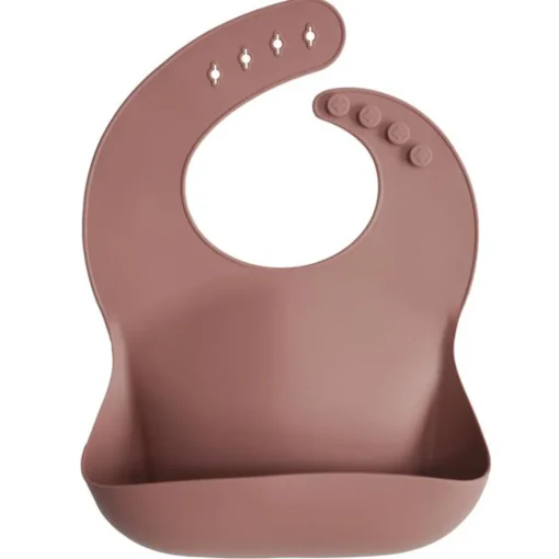 Mushie Silicone Baby Bib