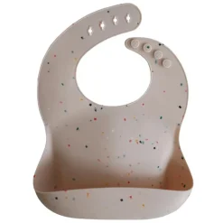 Mushie Silicone Baby Bib