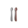 Mushie Silicone Feeding Spoons 2-Pack