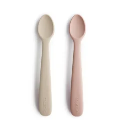 Mushie Silicone Feeding Spoons 2-Pack