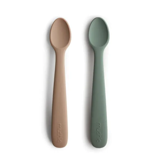 Mushie Silicone Feeding Spoons 2-Pack