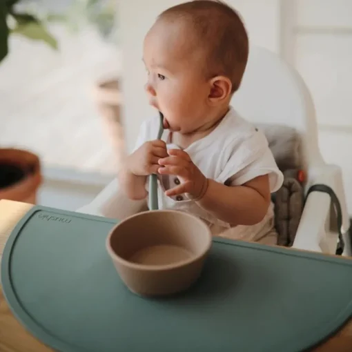 Mushie Silicone Feeding Spoons 2-Pack