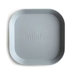 Mushie Square Dinnerware Plate, Set of 2