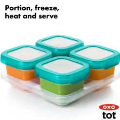 Oxo Tot Baby Blocks Freezer Storage Containers 6OZ