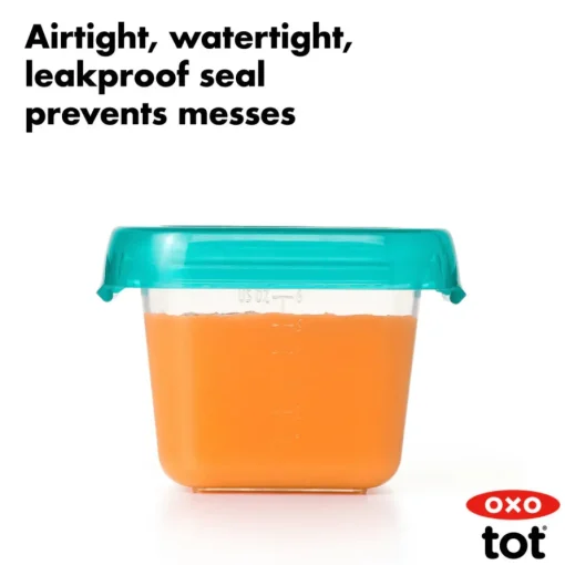 Oxo Tot Baby Blocks Freezer Storage Containers 6OZ