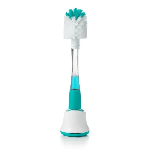 OXO Tot Soap Dispensing Bottle Brush With Stand