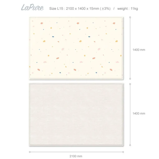 Parklon LaPure PVC Playmat - Jelly Terrazzo
