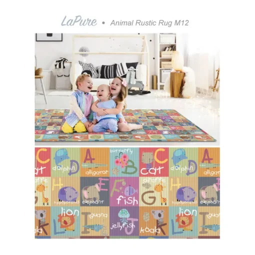Parklon LaPure PVC Playmat - Animal Rustic Rug