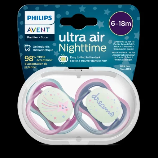 Philips Avent Ultra Air Night Time Soother