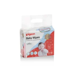 Pigeon 100% Water Wipes 3 x 80s