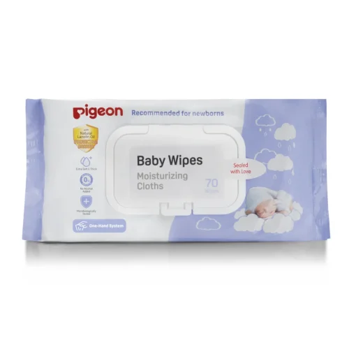 Pigeon Baby Wipes Moisturizing Cloths 70 sheets 3 in 1 Pack