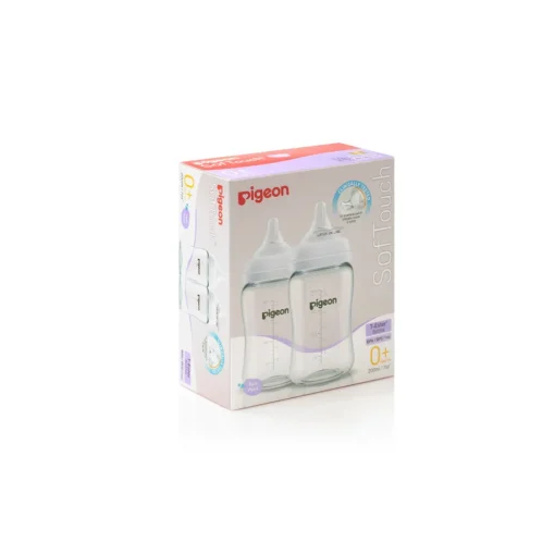 Pigeon SofTouch 3 T-Ester Nursing Bottle - Twin Pack