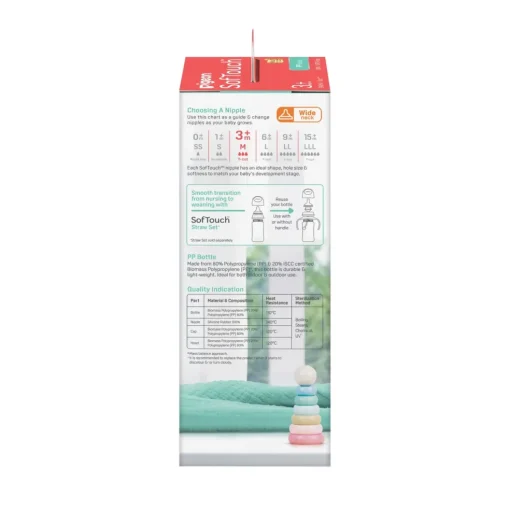 Pigeon SofTouch™ BPP Nursing Bottle PP 240ml (Season Prints)