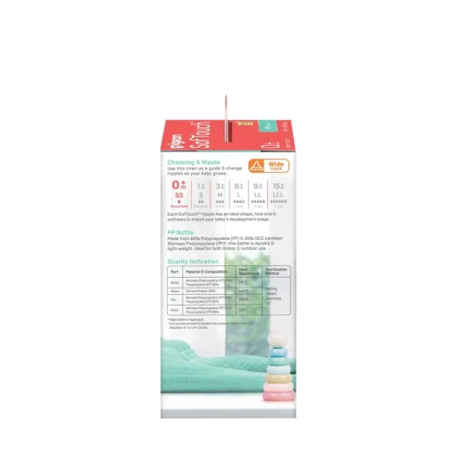Pigeon SofTouch™ BPP Nursing Bottle PP 160ml (Season Prints)
