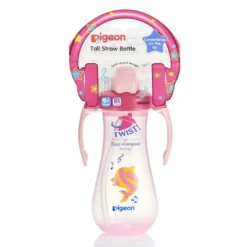 Pigeon Tall Straw Bottle - 300ml