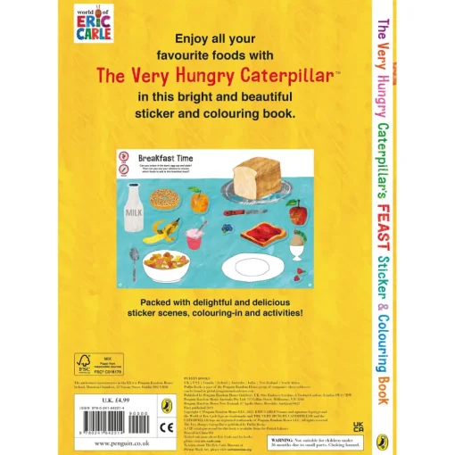 Puffin Books: The Very Hungry Caterpillar's Feast Sticker and Colouring Book