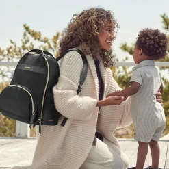 Skip Hop Envi Luxe Diaper Backpack - Black
