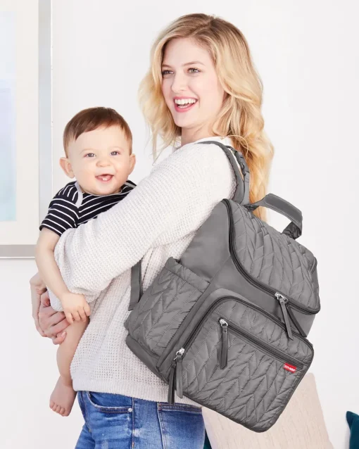 Skip Hop Forma Backpack Diaper Bag - Grey