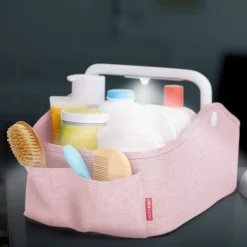 Skip Hop Light Up Diaper Caddy- Heather Pink