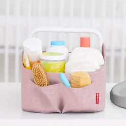 Skip Hop Light Up Diaper Caddy- Heather Pink