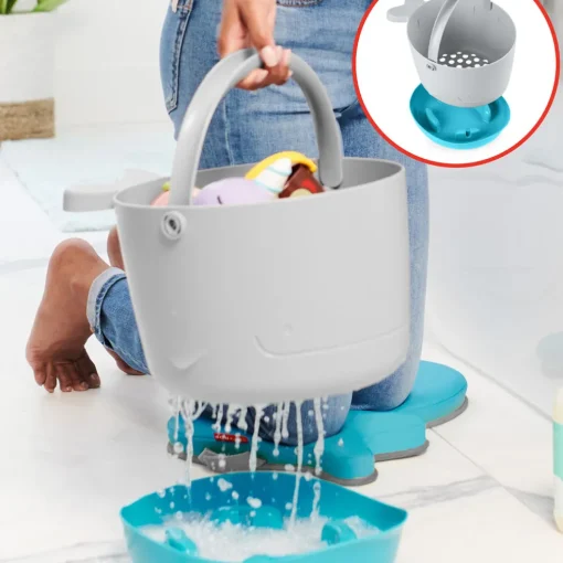 Skip Hop Moby Stowaway Bath Toy Bucket
