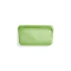 Stasher Reusable Silicone Snack Bag, Rainbow Green (355 ml)