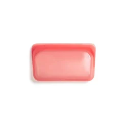 Stasher Reusable Silicone Snack Bag, Rainbow Red (355 ml)