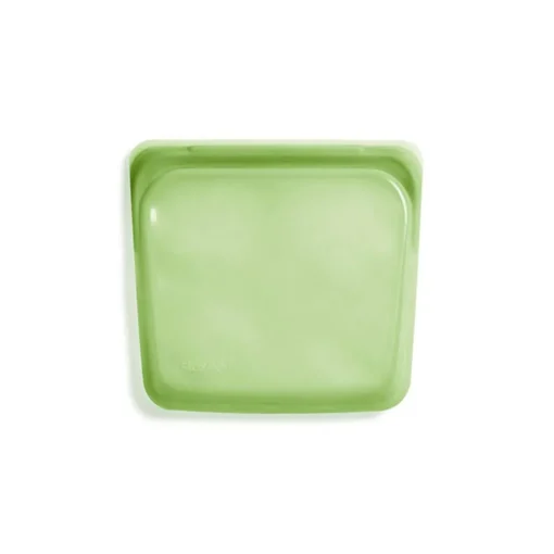 Stasher Reusable Silicone Sandwich Bag, Rainbow Green (828 ml)