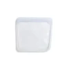 Stasher Reusable Silicone Bag, Clear, Sandwich Bag Size Medium (450 ml)