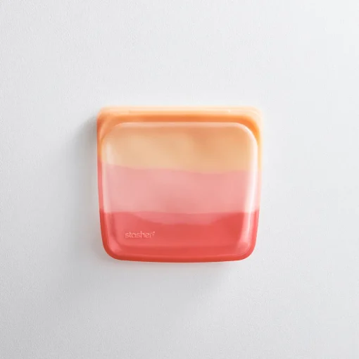 Stasher Reusable Silicone Sandwich Bag Limited Edition, Endangered Sea (828 ml)
