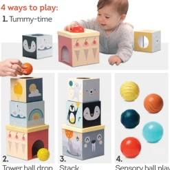 Taf Toys North Pole Ball Drop Stacker