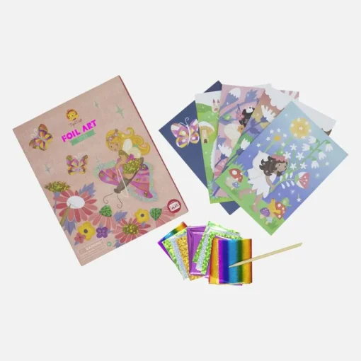 Tiger Tribe Foil Art - Fairy