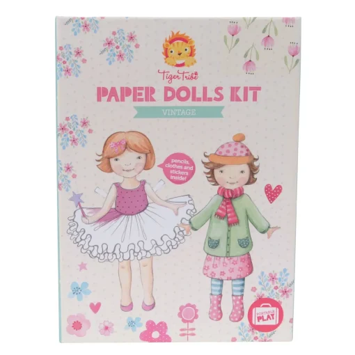 Tiger Tribe Paper Doll Kit