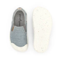 Tip Toey Joey Slip Green - Washed Jeans