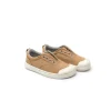 Tip Toey Joey Spice Green - Natural Organic Canvas