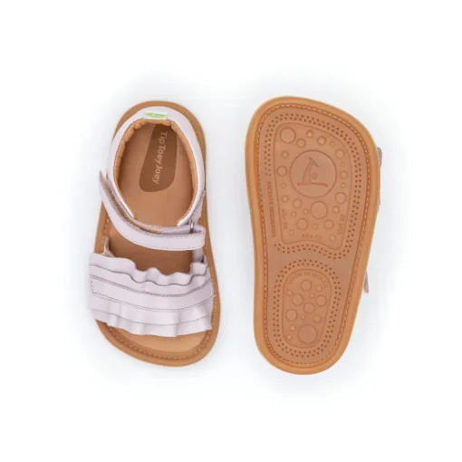 Tip Toey Joey Toddler Sandal Ruffy - Lavander