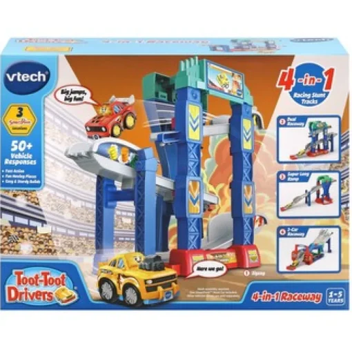 V-Tech Toot-Toot Drivers 4-in-1 Raceway