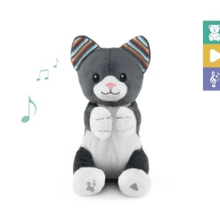 Zazu Interactive Soft Toy with Clapping Hands and Sound (Chloe the Cat)